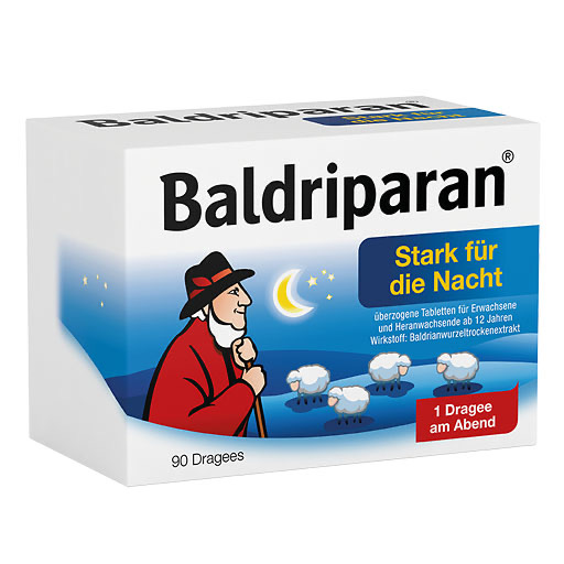 BALDRIPARAN Stark für die Nacht überzogene Tab.