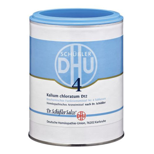 BIOCHEMIE DHU 4 Kalium chloratum D 6 Tabletten
