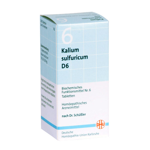 BIOCHEMIE DHU 6 Kalium sulfuricum D 6 Tabletten