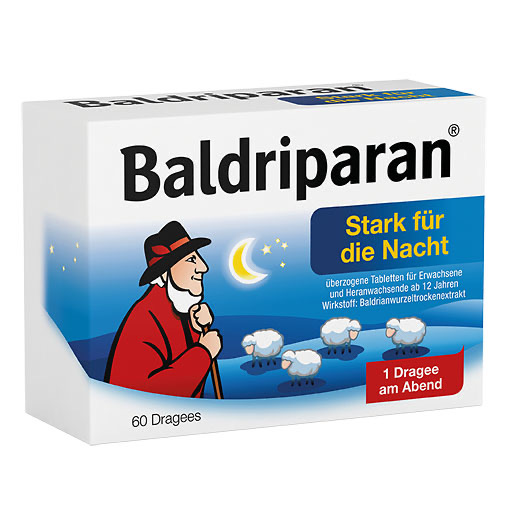BALDRIPARAN Stark für die Nacht überzogene Tab.