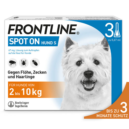FRONTLINE Spot on H 10 Lösung f.Hunde