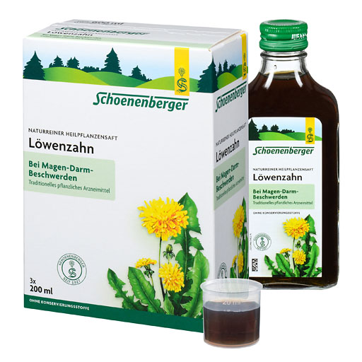 LÖWENZAHN SAFT Schoenenberger Heilpflanz.Säfte