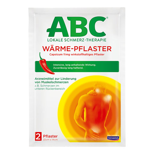 ABC Wärme-Pflaster Capsicum Hansaplast med 14x22