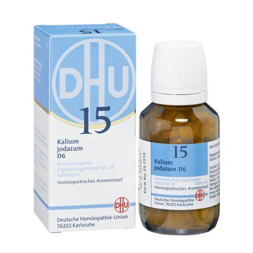 BIOCHEMIE DHU 15 Kalium jodatum D 6 Tabletten