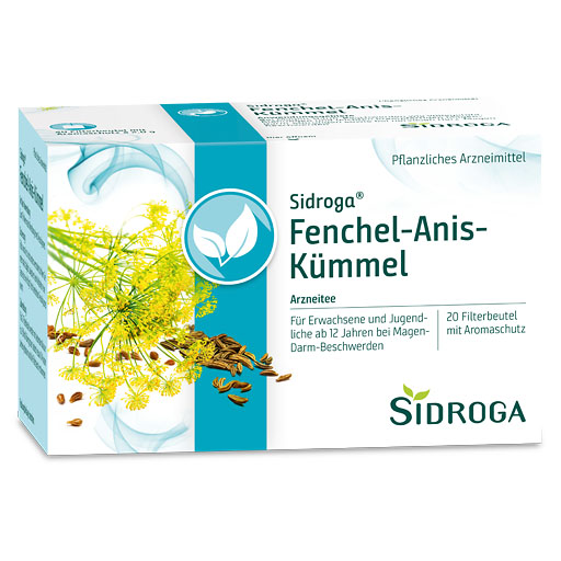 SIDROGA Fenchel Anis Kümmel Tee Filterbeutel
