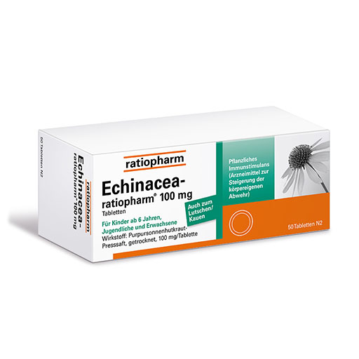 ECHINACEA-RATIOPHARM 100 mg Tabletten