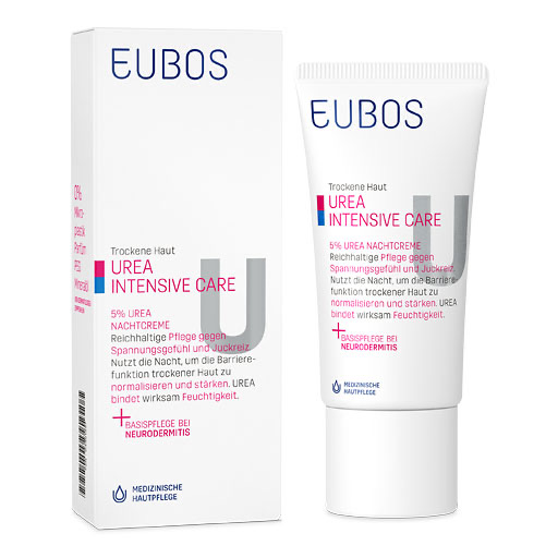 EUBOS TROCKENE Haut Urea 5% Nachtcreme