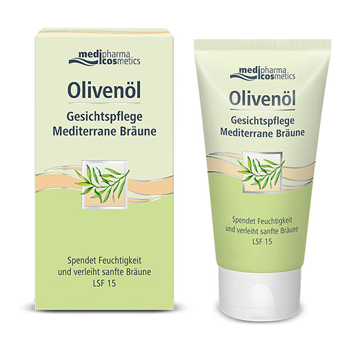 OLIVENÖL GESICHTSPFLEGE Creme mediterrane Bräune