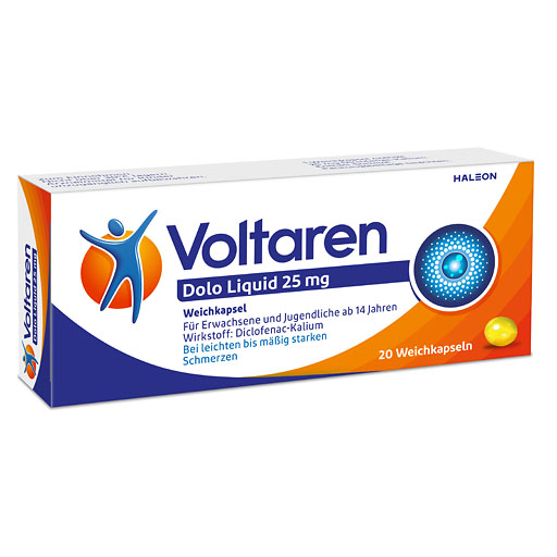VOLTAREN Dolo Liquid 25 mg Weichkapseln