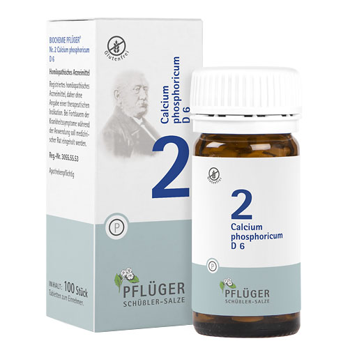 BIOCHEMIE Pflüger 2 Calcium phosphoricum D 6 Tabl.