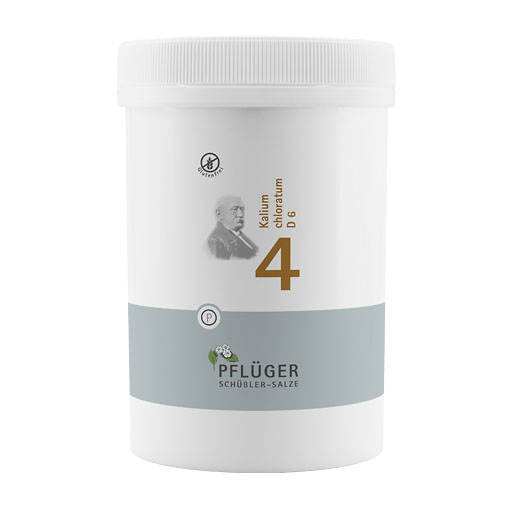BIOCHEMIE Pflüger 4 Kalium chloratum D 6 Tabletten