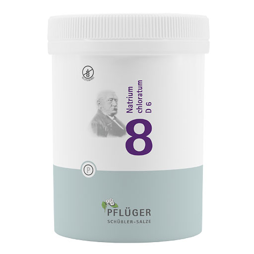 BIOCHEMIE Pflüger 8 Natrium chloratum D 6 Tabl.