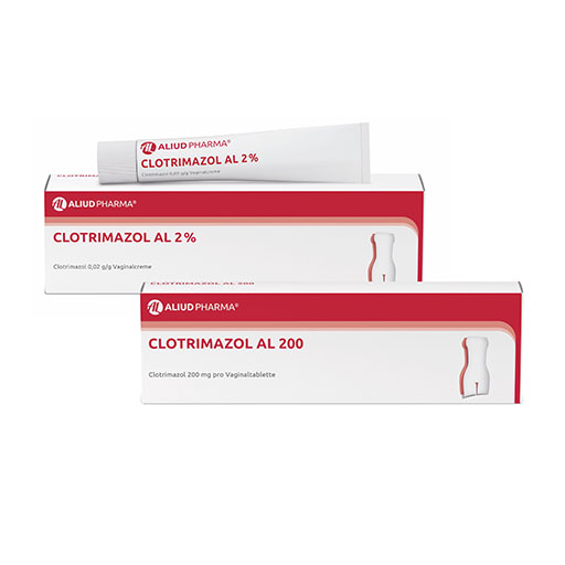 SparSet: 1x CLOTRIMAZOL AL 2% Vaginalcreme* 20 g + 1x CLOTRIMAZOL AL 200 Vaginaltabletten* 3 St