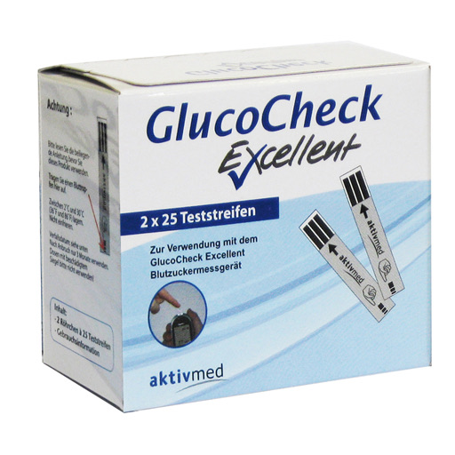 GLUCOCHECK Excellent Teststreifen