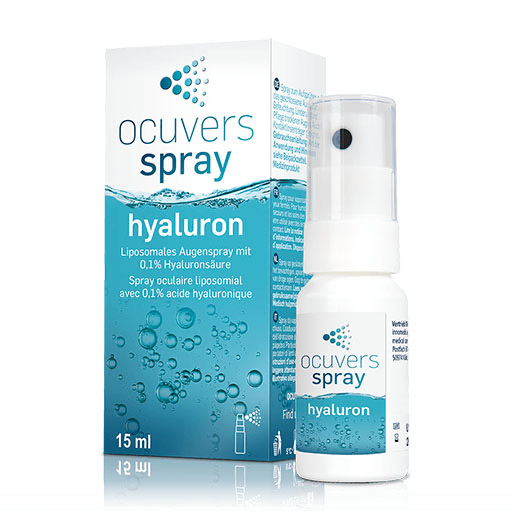 OCUVERS spray hyaluron Augenspray mit Hyaluron