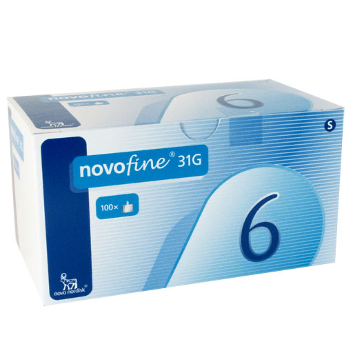 NOVOFINE Nadeln 31 G 0,25x6 mm