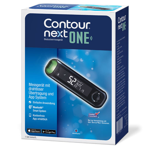 CONTOUR Next One Set Blutzuckermessgerät mmol/l