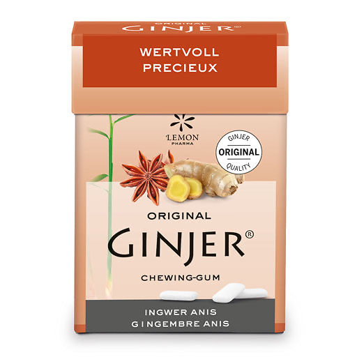 INGWER GINJER Kaugummi Anisgeschmack