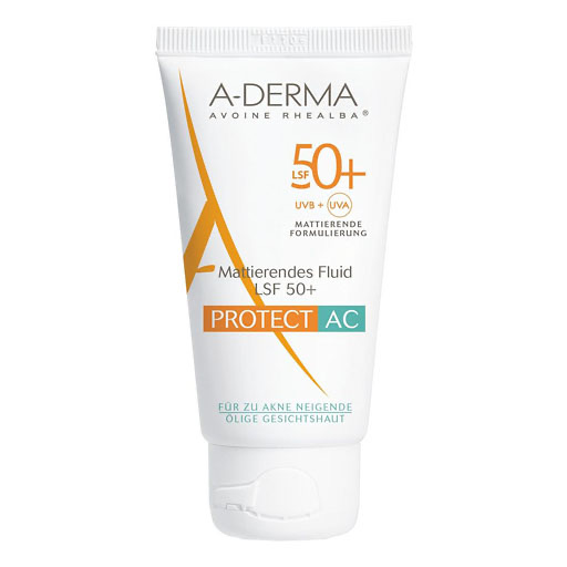 A-DERMA PROTECT AC SPF 50+ mattierendes Fluid
