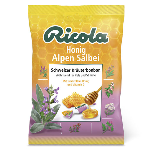 RICOLA m.Z.Beutel Honig Alpen Salbei Bonbons