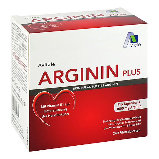 ARGININ PLUS Vitamin B1+B6+B12+Folsäure Filmtabl.