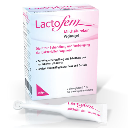LACTOFEM Milchsäurekur Vaginalgel