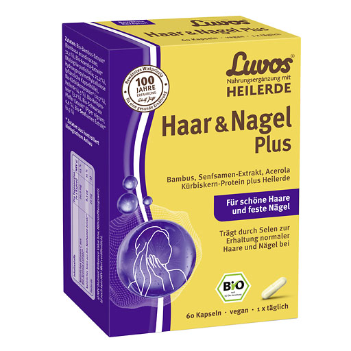 LUVOS Heilerde Bio Haar & Nagel Plus Kapseln