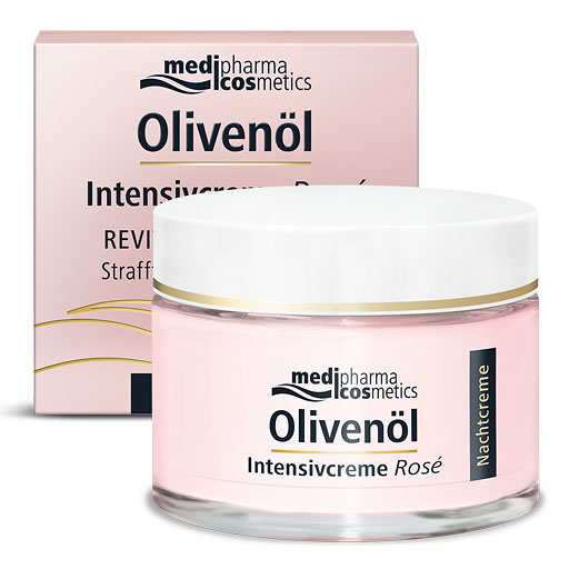 OLIVENÖL INTENSIVCREME Rose Nachtcreme