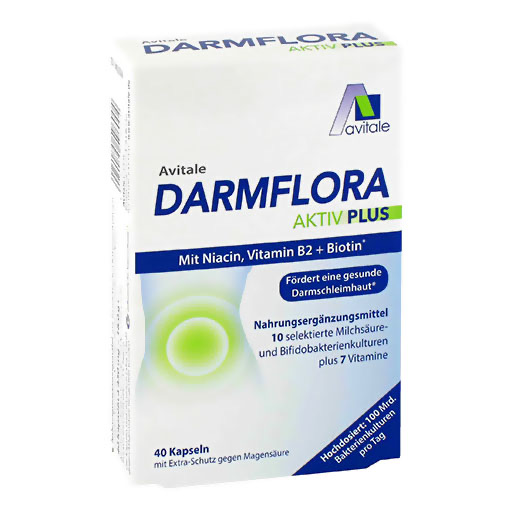 DARMFLORA Aktiv Plus 100 Mrd.Bakterien+7 Vitamine