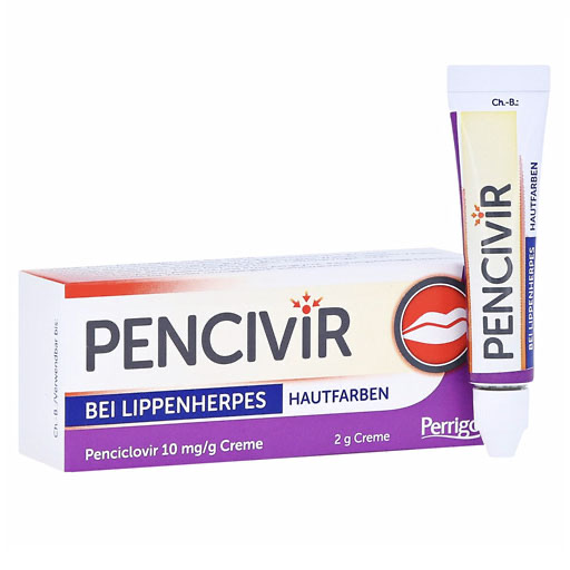 PENCIVIR bei Lippenherpes Creme hautfarben 1%