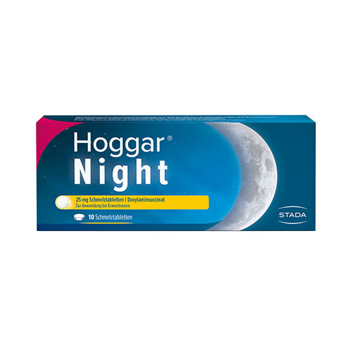 HOGGAR Night 25 mg Schmelztabletten