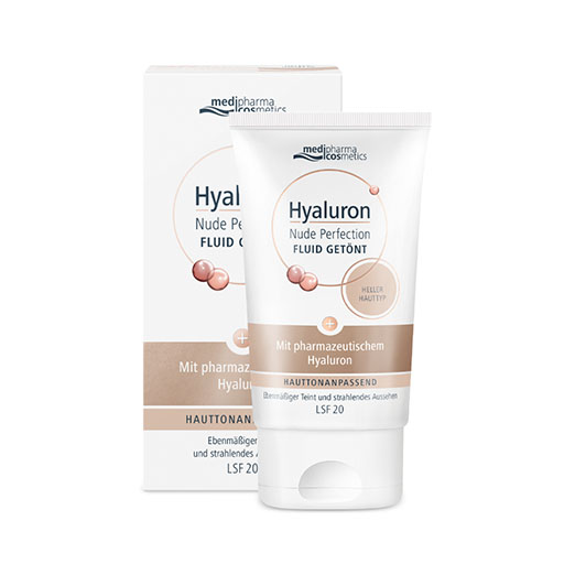 HYALURON NUDE Perfect.Fluid getönt hell.HT LSF 20