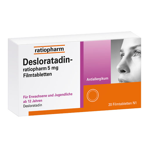 DESLORATADIN-ratiopharm 5 mg Filmtabletten