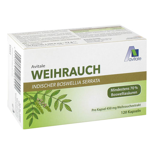 WEIHRAUCH 450 mg Boswellia Serrata Kapseln