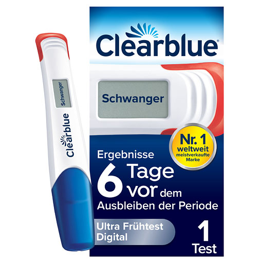 CLEARBLUE Schwangerschaftst.Ultra Frühtest digital