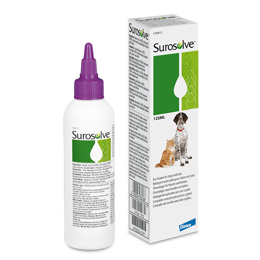 SUROSOLVE Ohrreiniger flüssig f.Hunde/Katzen