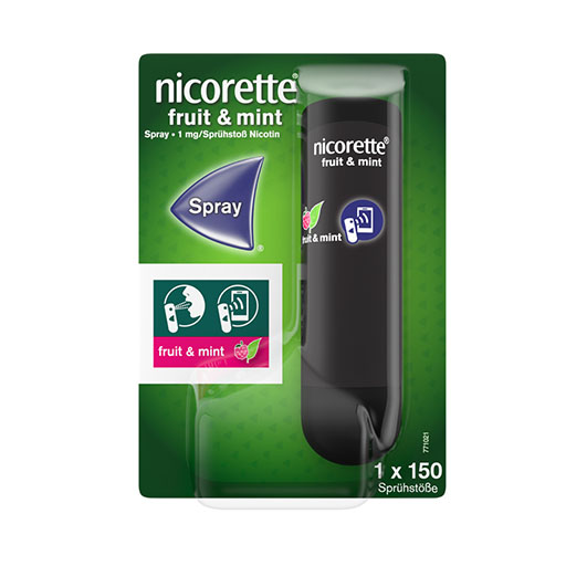 NICORETTE Fruit & Mint Spray 1 mg/Sprühstoß NFC