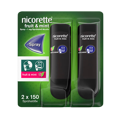 NICORETTE Fruit & Mint Spray 1 mg/Sprühstoß NFC