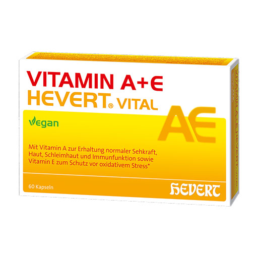 VITAMIN A+E Hevert Vital Kapseln