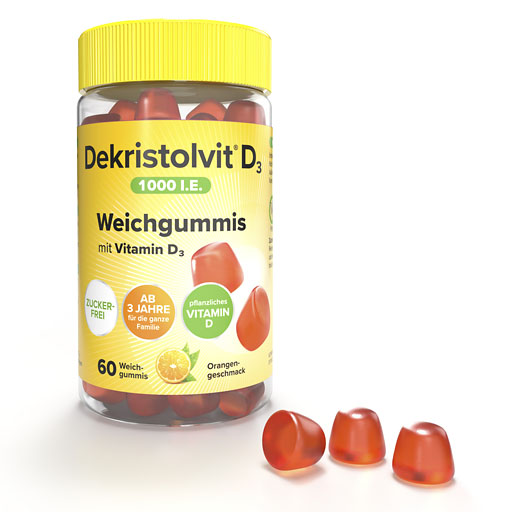 DEKRISTOLVIT D3 1000 I.E. Weichgummis