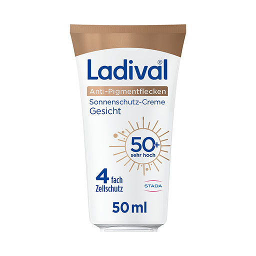 LADIVAL Anti-Pigmentflecken Creme Gesicht LSF 50+