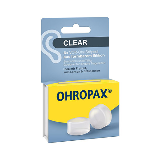 OHROPAX Clear Silikon Vor-Ohr Stöpsel