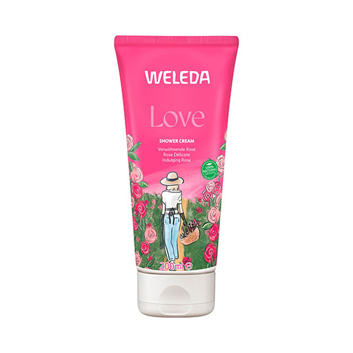 WELEDA Love Shower Cream Rose