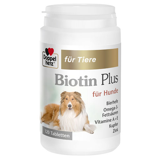 DOPPELHERZ für Tiere Biotin Plus Tabletten f.Hunde