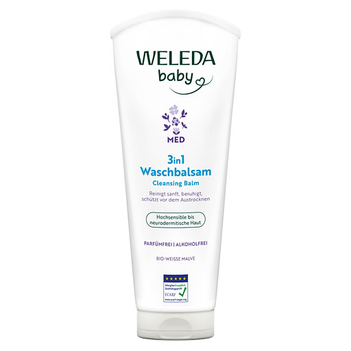 WELEDA 3in1 Waschbalsam weiße Malve